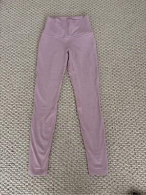 lululemon athletica Mauve/Pink High-Waist Leggings